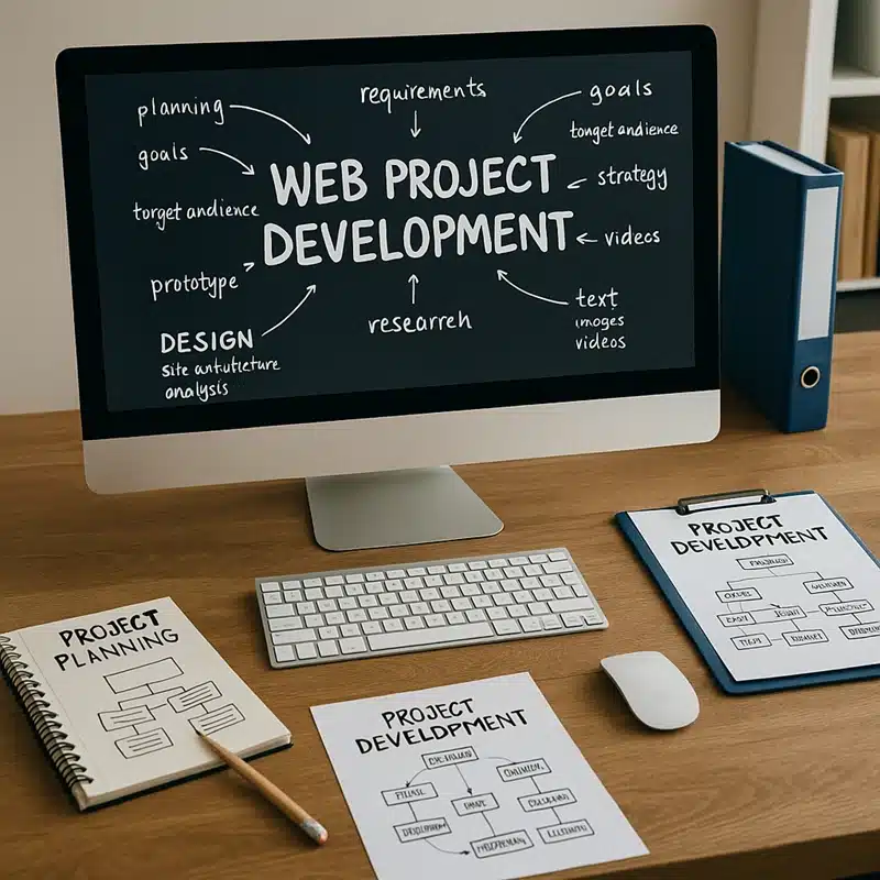 Webseiten Projektentwicklung